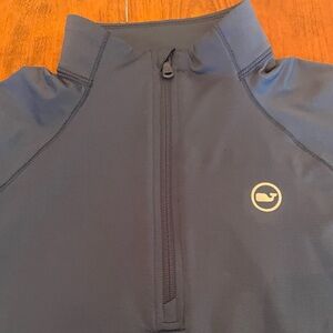 Vineyard Vines Sankaty Quarter zip Performance boys L